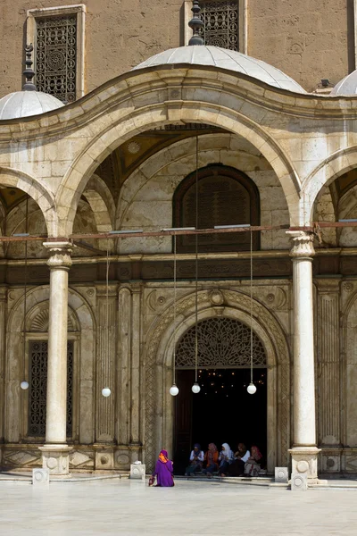 雪花石膏清真寺入口处 — 图库照片