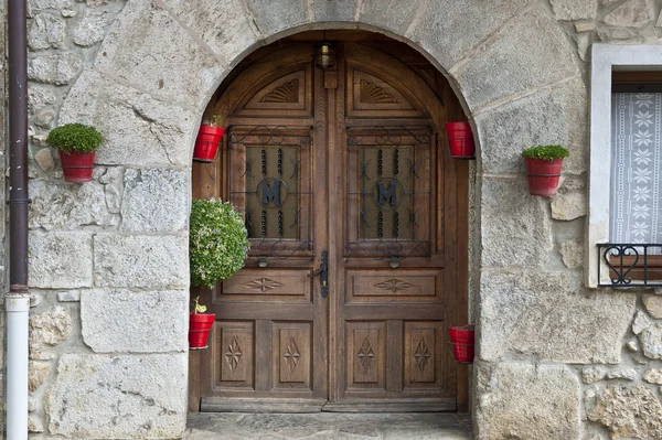 スペイン語のドア — ストック写真