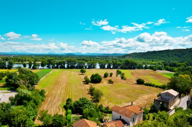 Valley of the Rhone clipart