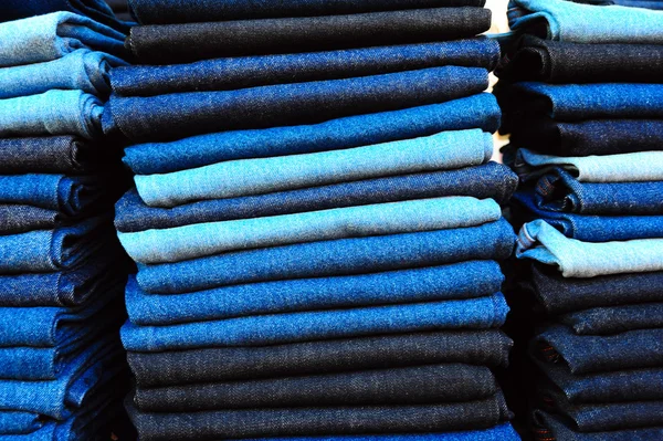 Heap of Jeans — Stock Photo, Image