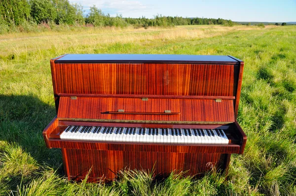 O piano ao ar livre . — Fotografia de Stock