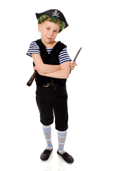 stock image Pirate halloween costume