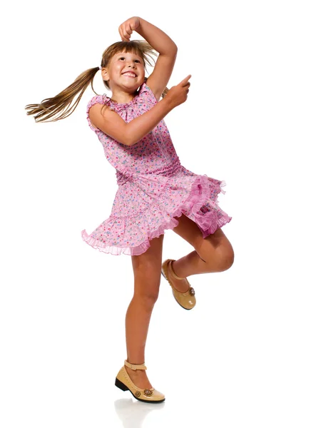 Mädchen tanzen — Stockfoto
