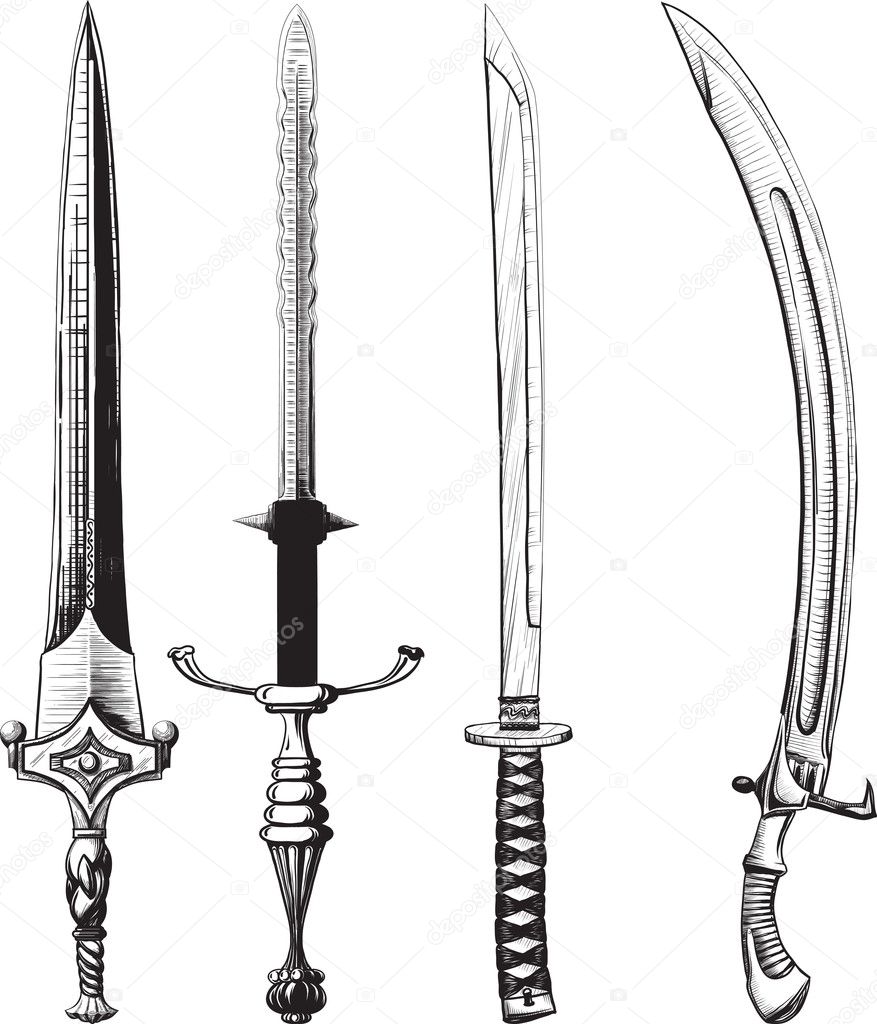 Different set of swords