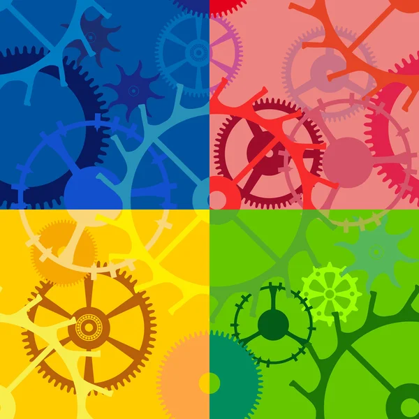 stock vector Background with gears