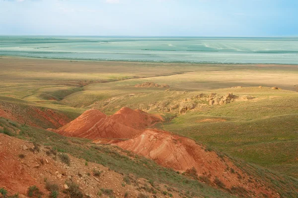 Stock image View from Big Bogdo mountain