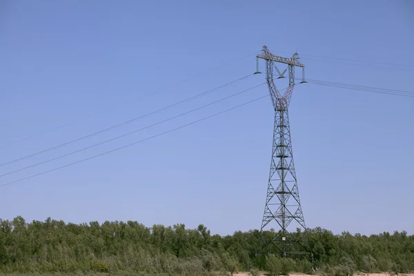 Power transmission pole — Stock Photo, Image