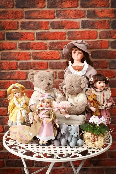 Bambole e peluche — Foto Stock