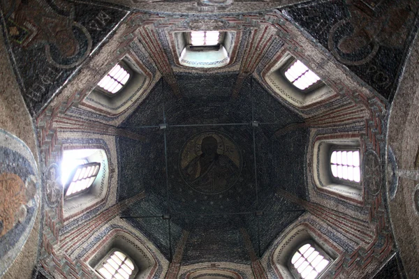 Потолок русской церкви — стоковое фото