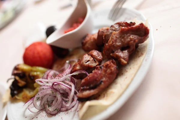Kebab de ternera —  Fotos de Stock