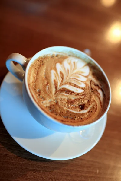 Mug of cappuccino — Stock Photo, Image