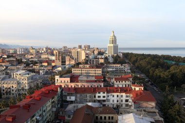 Skyline of Batumi clipart