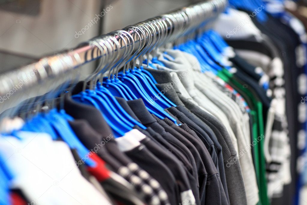 Row of clothes — Stock Photo © AChubykin #8725582
