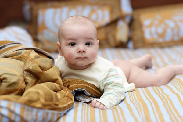 Thoughtful baby — Stock Photo, Image