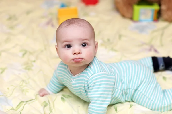 面白い赤ちゃん男の子 — ストック写真