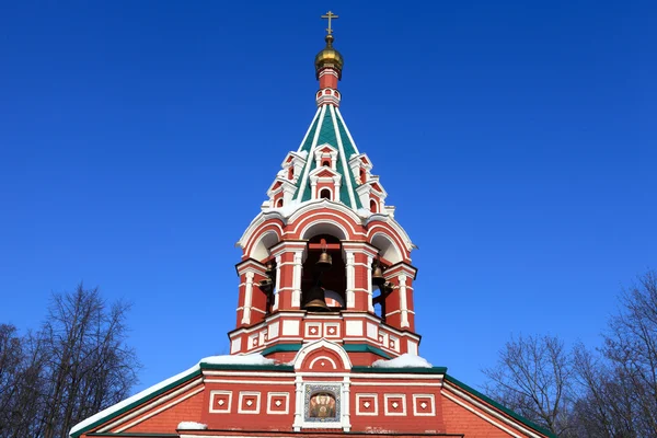 Znamenskaya 教堂的圆顶 — 图库照片