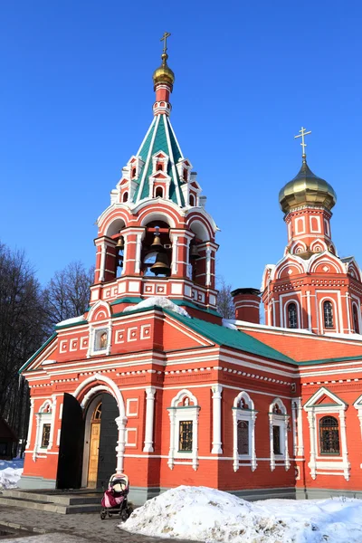 Znamenskaya 教会在事件 — 图库照片
