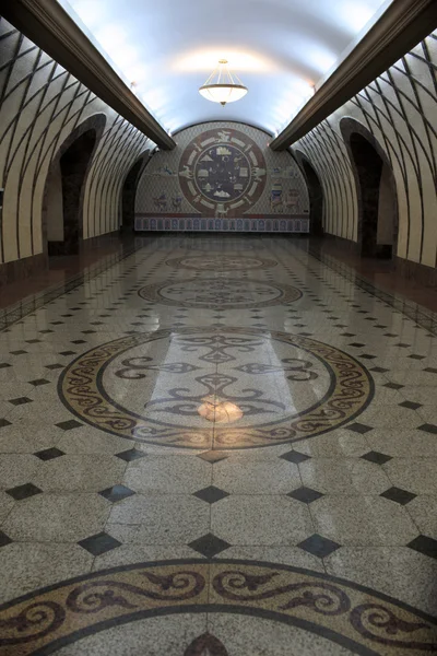 Зал станции метро — стоковое фото