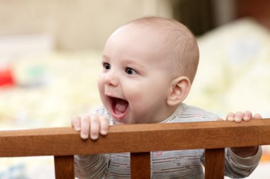 Laughing baby clipart