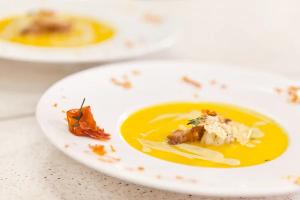 stock image Pumpkin soup