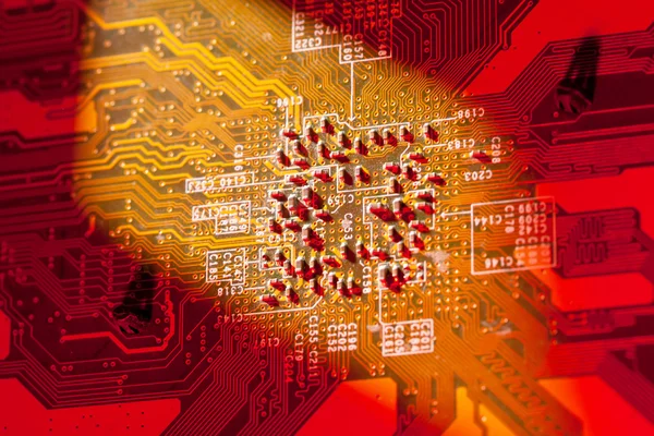 stock image Circuit board