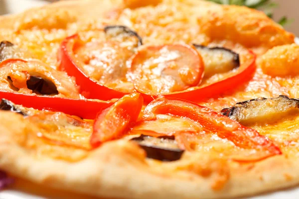 Italská pizza — Stock fotografie