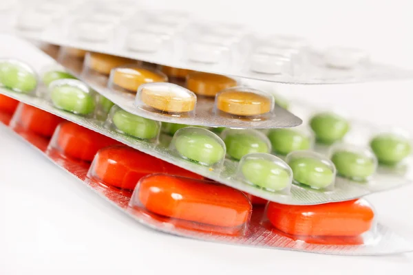 Różnego rodzaju tabletki — Zdjęcie stockowe