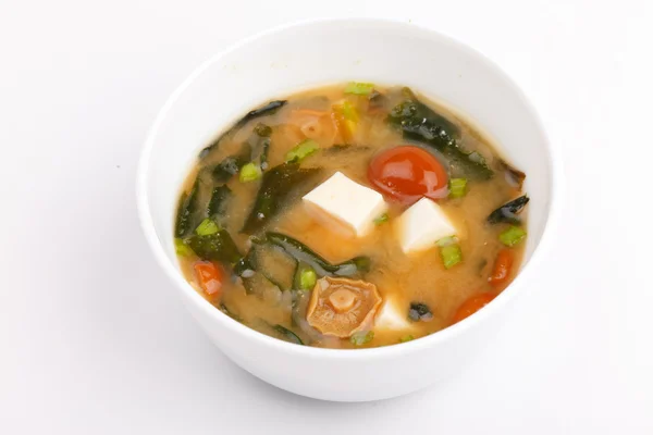 Суп мисо — стоковое фото