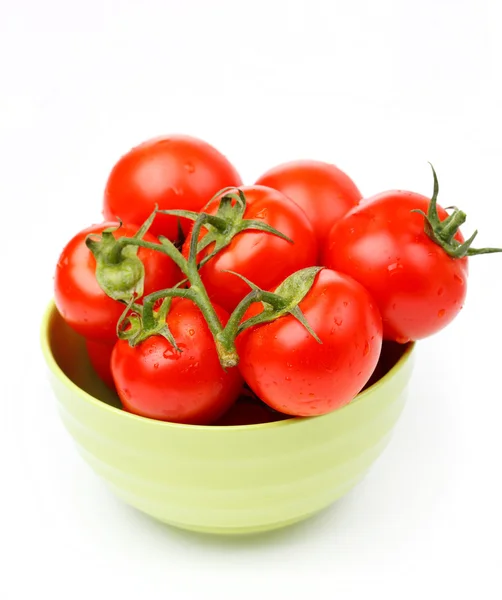 Tomatoes in the dish — Stock Photo, Image