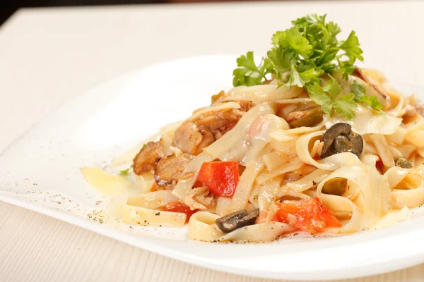Smakelijke pasta — Stockfoto