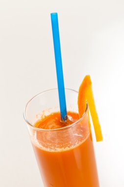 Fresh carrot juice clipart