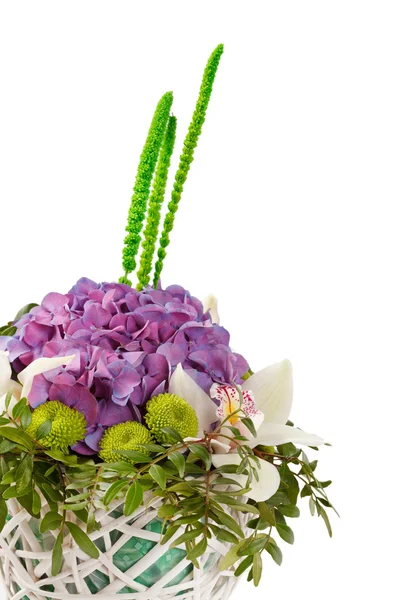 stock image Flowers in the basket