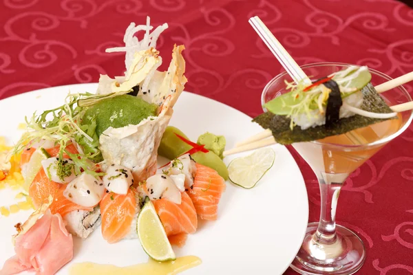 Sushi exótico — Fotografia de Stock