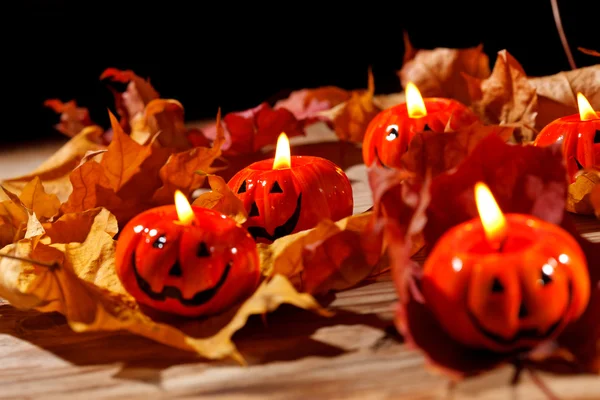 Zucche di Halloween — Foto Stock