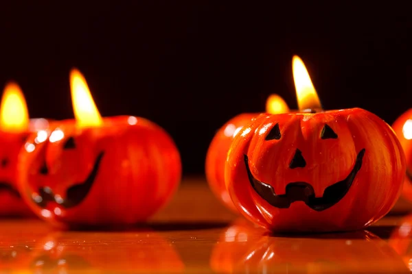 Halloween pompoenen — Stockfoto