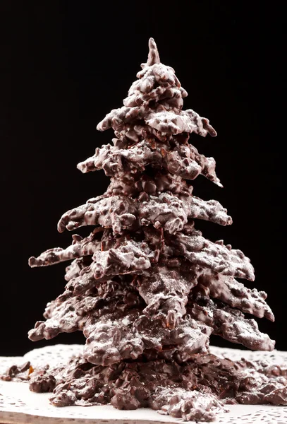 Chocolate Christmas tree — Stock Photo, Image