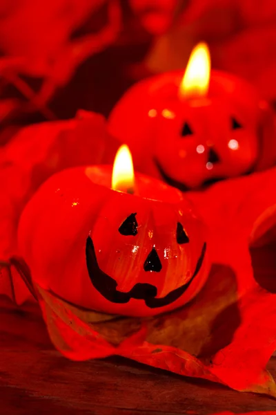 Abóboras de Halloween — Fotografia de Stock