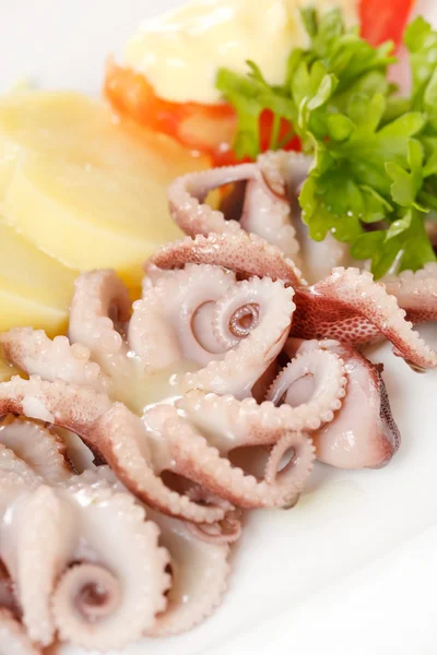 Chobotnice s bramborami — Stock fotografie