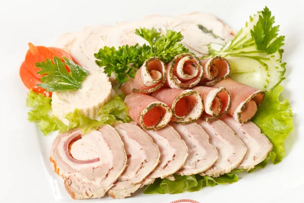 Appetizer from meat — Stock Photo, Image