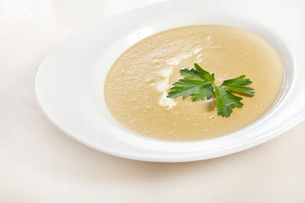 Zupa krem cebulowa — Zdjęcie stockowe