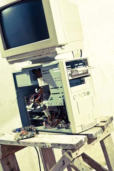Ancien ordinateur — Photo