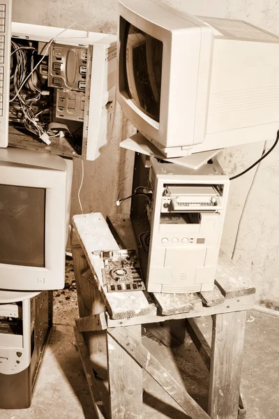 Old computer — Stock Photo, Image
