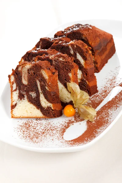 Çikolatalı pasta — Stok fotoğraf