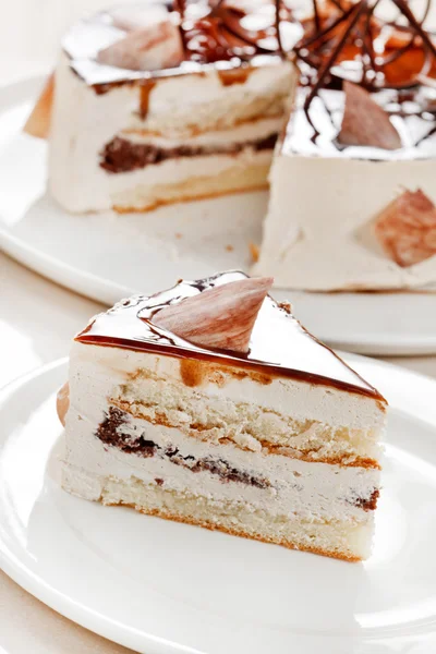 stock image Cake with chocolate