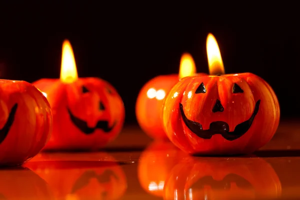 stock image Halloween pumpkins