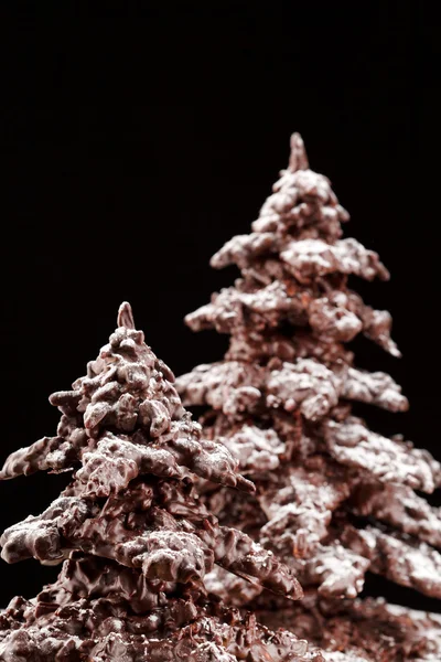Albero di Natale al cioccolato — Foto Stock