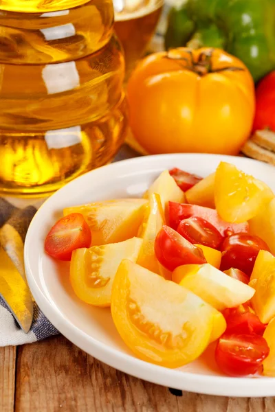 Stock image Fresh tomato salad