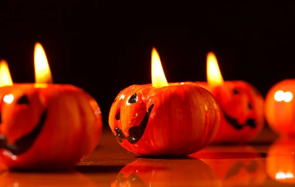 Zucche di Halloween — Foto Stock