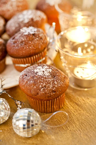 Muffin di Natale — Foto Stock