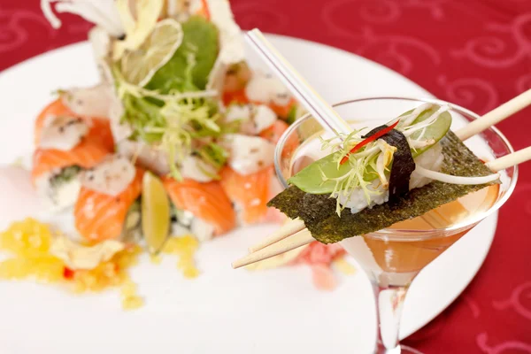 Sushi-Dinner — Stockfoto